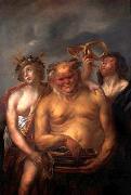 Silenus and Bacchantes. Jacob Jordaens